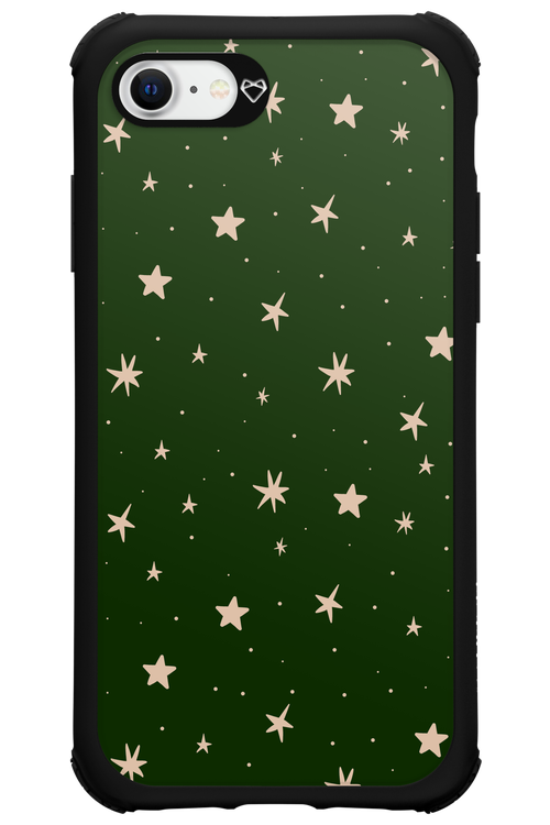 Forest Green Stars - Apple iPhone 8