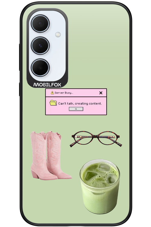 Matcha Babe - Samsung Galaxy A35