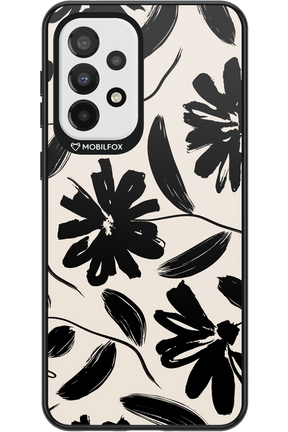Monochrome Flowerss - Samsung Galaxy A33