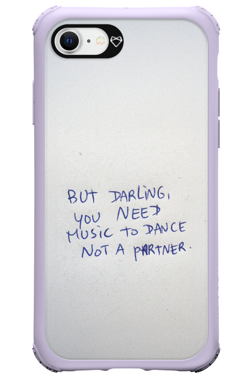 Dance and music (white) 2.0 - Apple iPhone 7