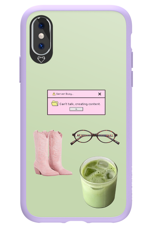 Matcha Babe - Apple iPhone XS