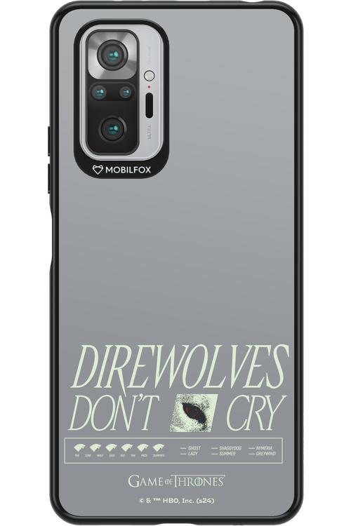 Direwolves Don’t Cry - Xiaomi Redmi Note 10 Pro