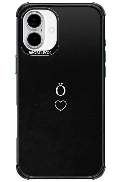 O Black II 2.0 - Apple iPhone 16 Plus