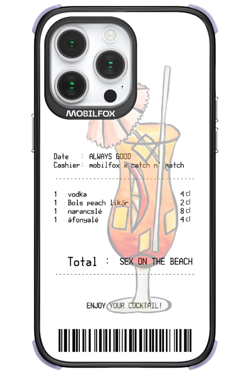 sex on the beach koktél - Apple iPhone 14 Pro Max