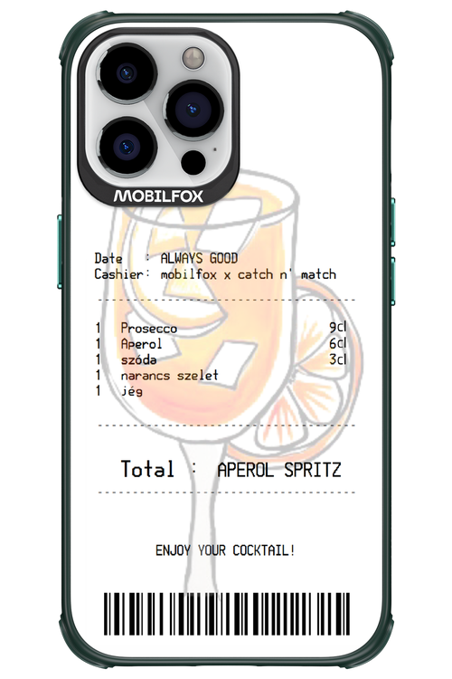 aperol spritz koktél - Apple iPhone 13 Pro Max