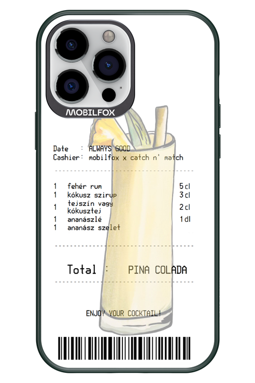 pina colada koktél - Apple iPhone 13 Pro Max