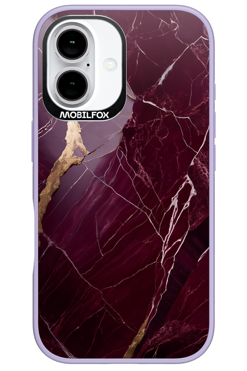 Burgundy Marble - Apple iPhone 16