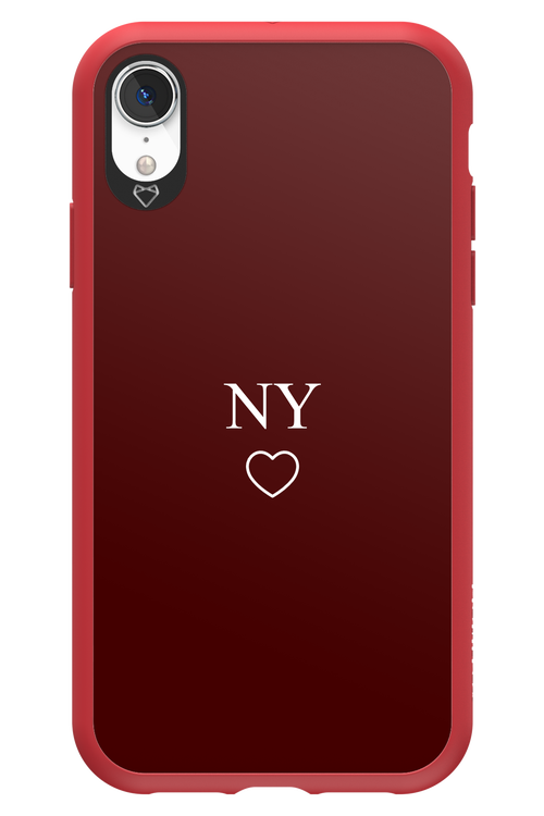 NY Burgundia 2.0 - Apple iPhone XR