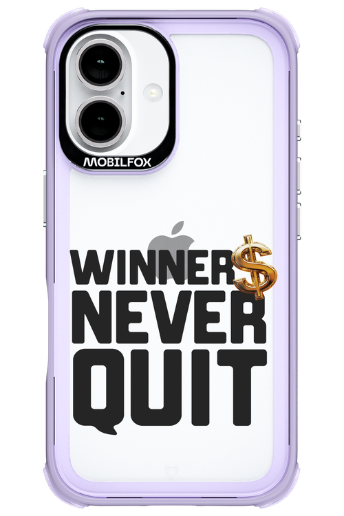 Winners Never Quit - Apple iPhone 16