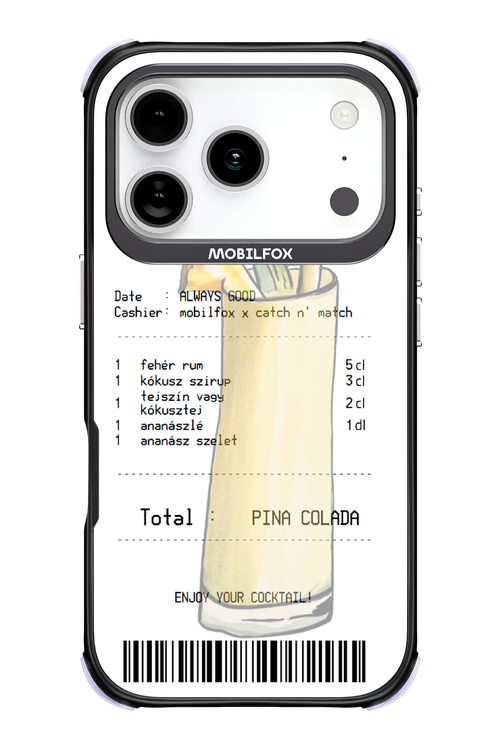 pina colada koktél - Apple iPhone 17 Pro