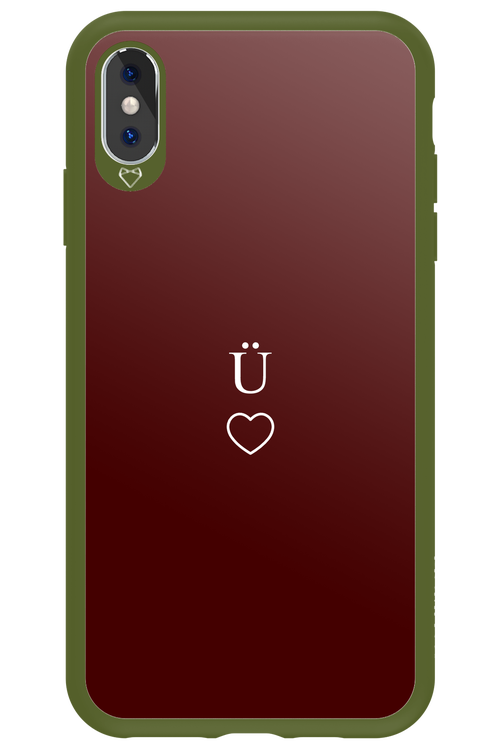 U Burgundia II 2.0 - Apple iPhone XS Max