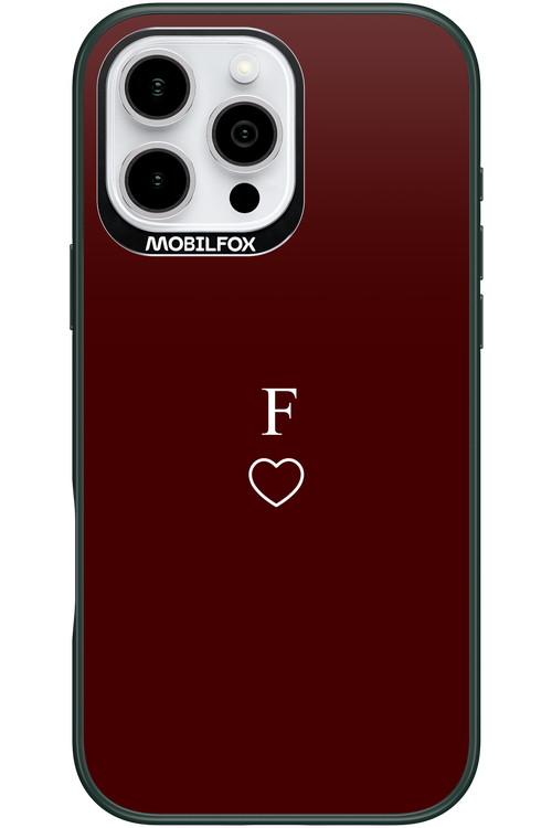 F Burgundia 2.0 - Apple iPhone 16 Pro Max