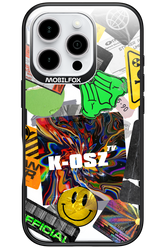 K-osz Sticker Transparent - Apple iPhone 16 Pro