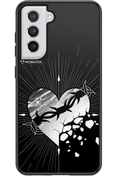 Fehér Szív - Samsung Galaxy S21 FE