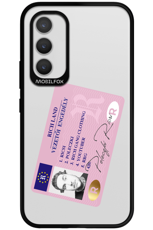 Vezetői engedély - Samsung Galaxy A34