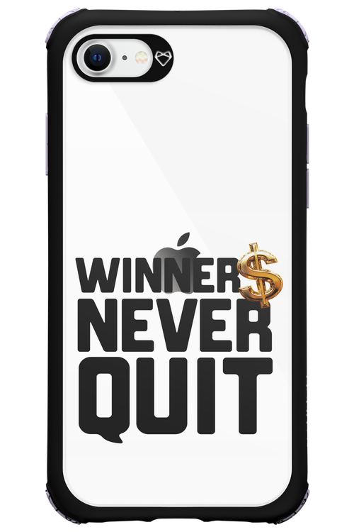 Winners Never Quit - Apple iPhone SE 2022
