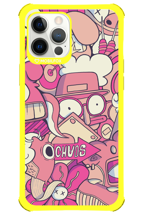 Coral Chaos - Apple iPhone 12 Pro Max