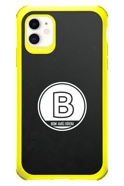 Amig bírom Black - Apple iPhone 11