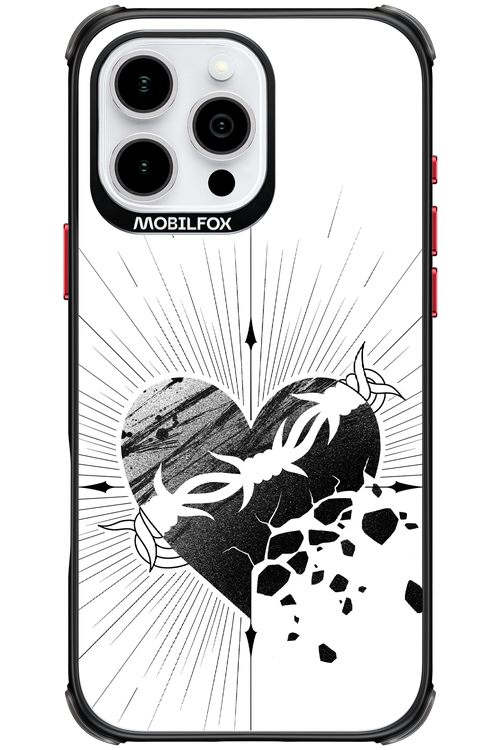 Fekete Szív - Apple iPhone 16 Pro Max