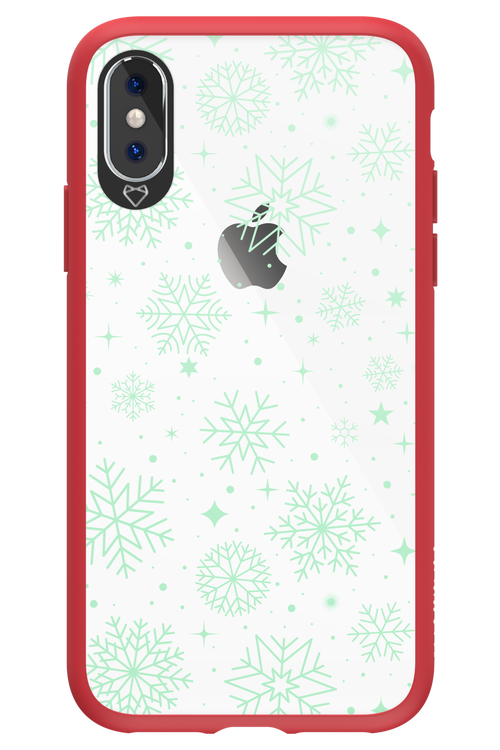 Tiffany's Snowflakes - Apple iPhone XS