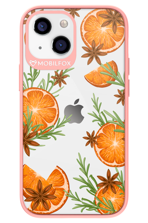 Orange With Star Anise - Apple iPhone 13 Mini