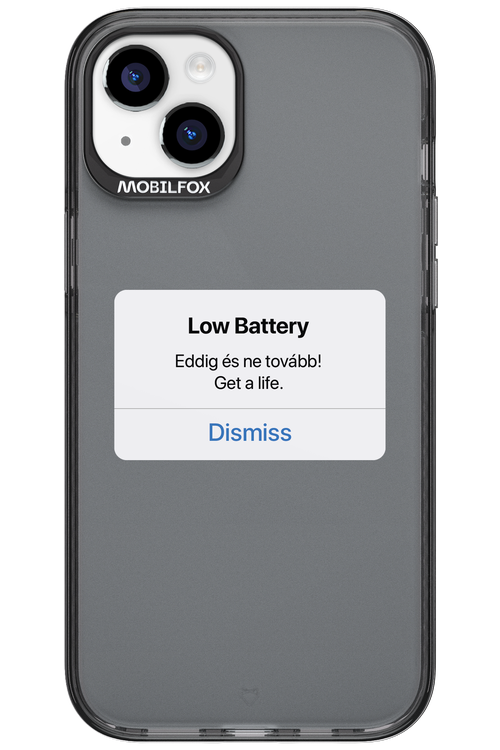 Very Low Battery - Apple iPhone 15 Plus