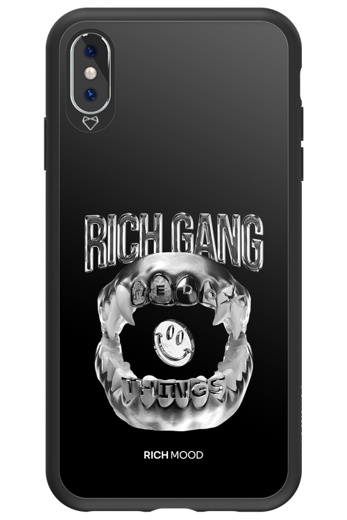 Rich Gang Silver - Apple iPhone XS Max