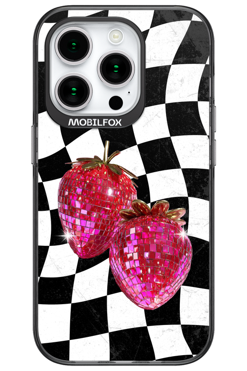 Disco Strawberry 2.0 - Apple iPhone 15 Pro