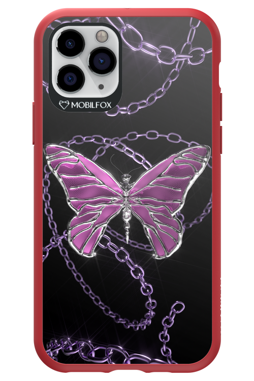 Butterfly Necklace - Apple iPhone 11 Pro