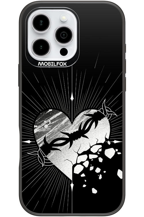 Fehér Szív - Apple iPhone 16 Pro Max