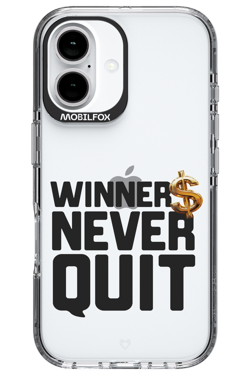 Winners Never Quit 2.0 - Apple iPhone 16