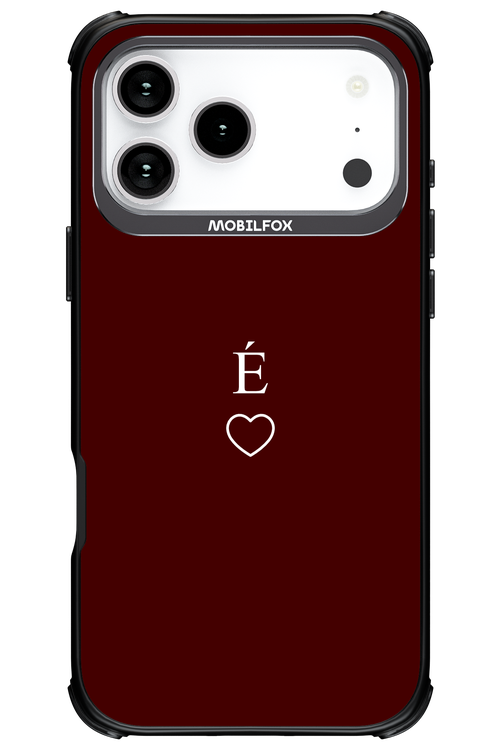 E Burgundia II 2.0 - Apple iPhone 17 Pro Max