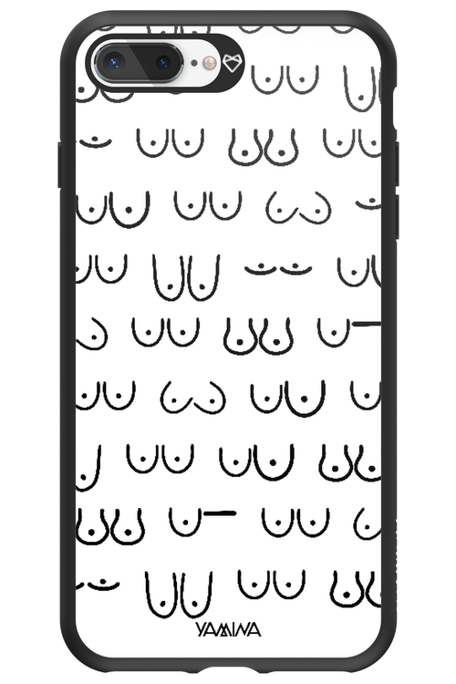 Boobies (white) - Apple iPhone 7 Plus