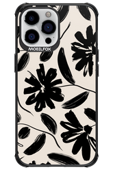 Monochrome Flowerss - Apple iPhone 13 Pro Max