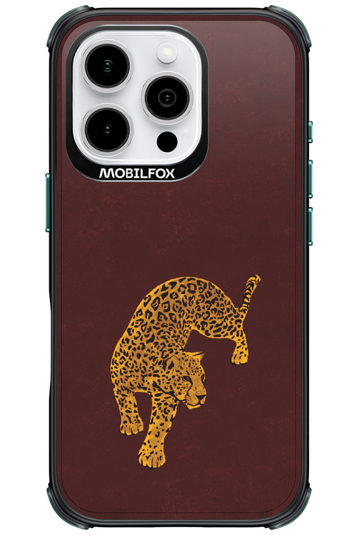 Burgundy Leopard - Apple iPhone 16 Pro
