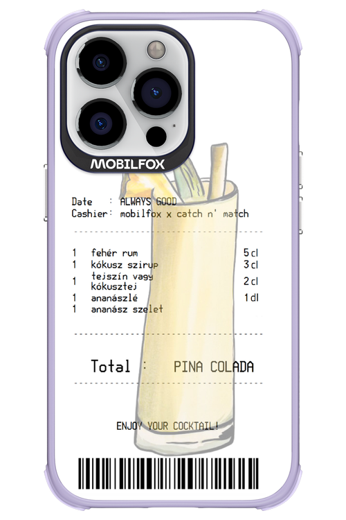 pina colada koktél - Apple iPhone 13 Pro