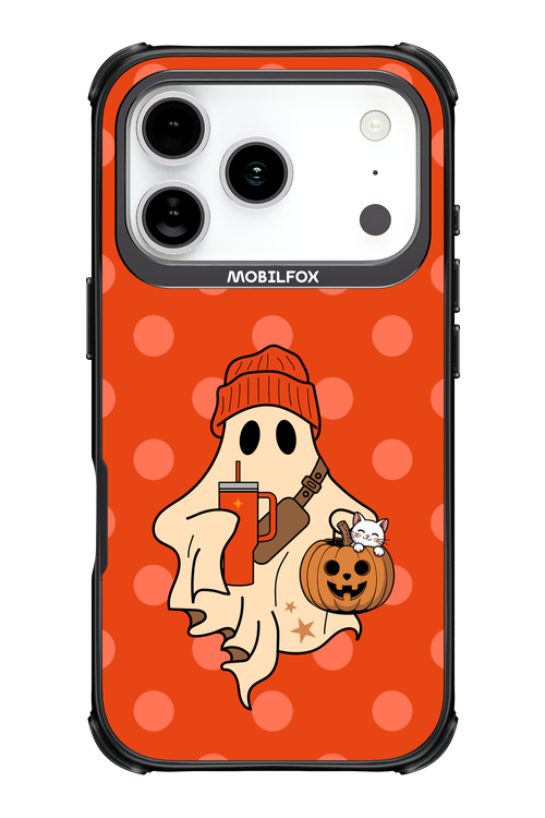 Ghost Girl (Orange) - Apple iPhone 17 Pro