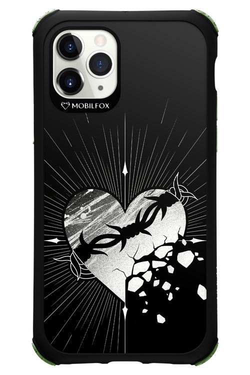 Fehér Szív - Apple iPhone 11 Pro