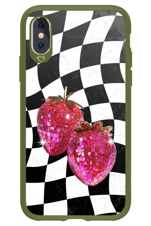 Disco Strawberry 2.0 - Apple iPhone XS