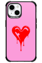 Heart Pink - Apple iPhone 15