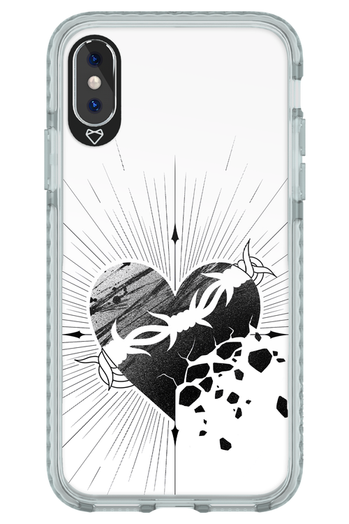 Fekete Szív 2.0 - Apple iPhone XS