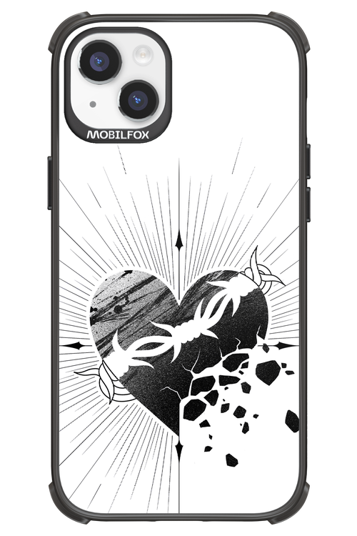 Fekete Szív - Apple iPhone 14 Plus