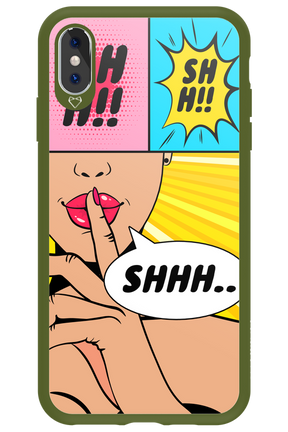 Shhh! (comic) - Apple iPhone XS Max