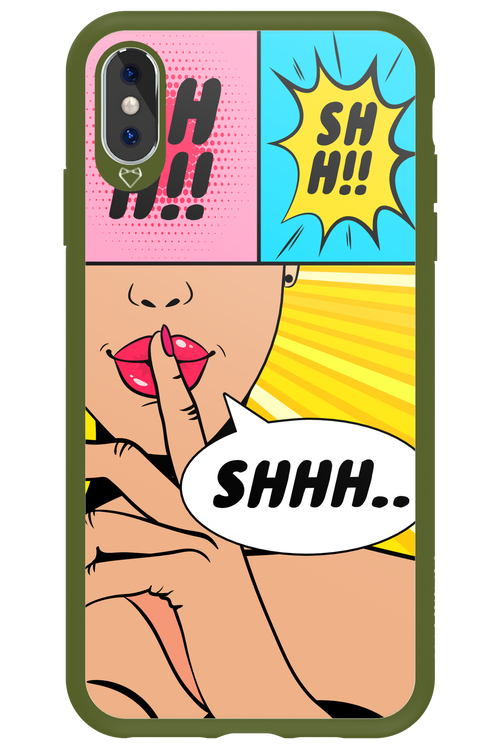 Shhh! (comic) - Apple iPhone XS Max
