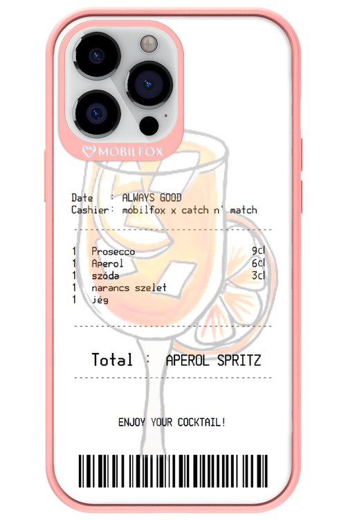 aperol spritz koktél - Apple iPhone 13 Pro Max