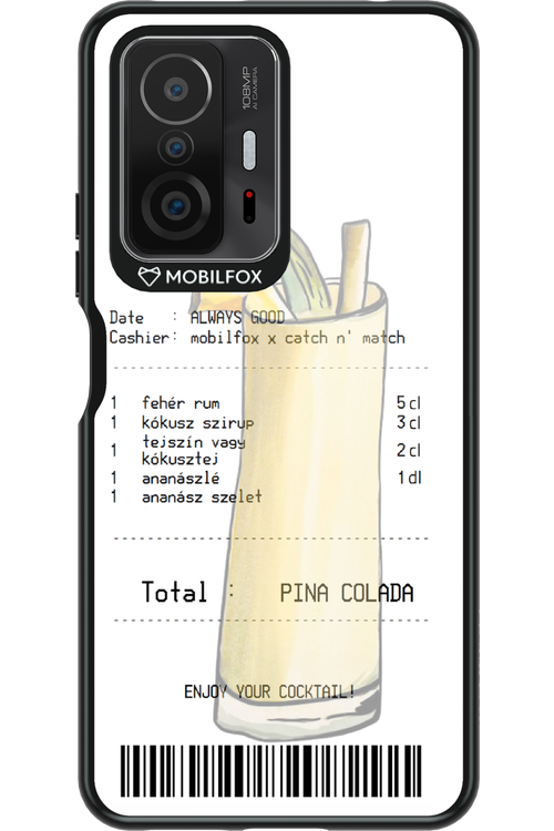 pina colada koktél - Xiaomi Mi 11T