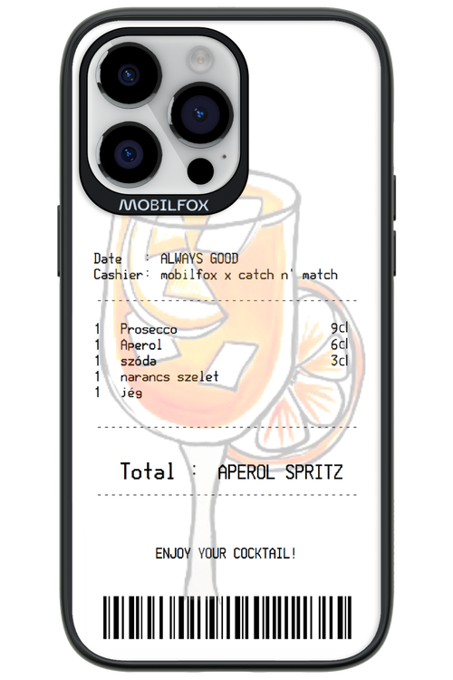 aperol spritz koktél - Apple iPhone 14 Pro Max