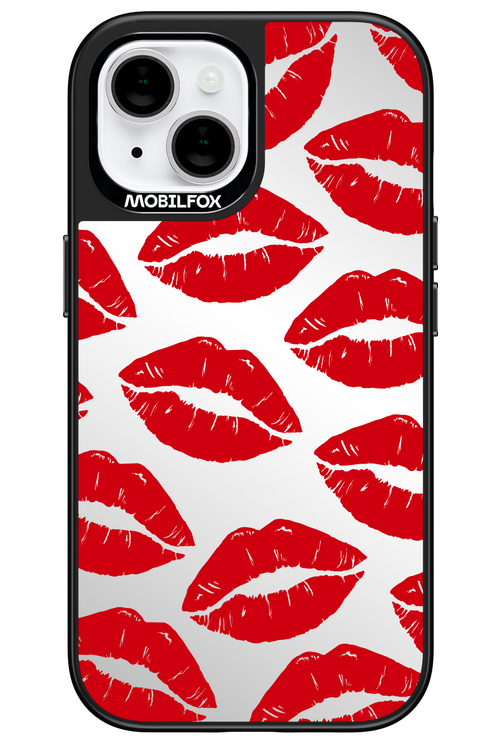 Lip Print Mirror - Apple iPhone 15