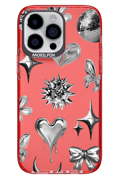 Silver Zone Transparent - Apple iPhone 14 Pro Max