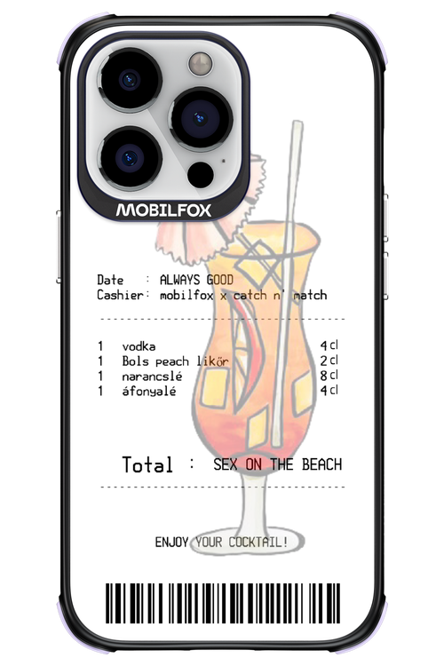 sex on the beach koktél - Apple iPhone 13 Pro